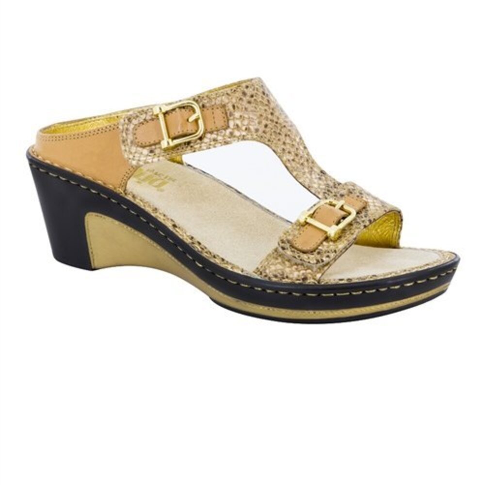 Alegria Lara Posh Gold Sandal 38/8/8.5